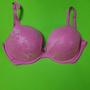 Victoria's Secret pink and lace bra 36ddd